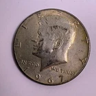 1967 Kennedy Half Dollar 50c Silver United States Coin