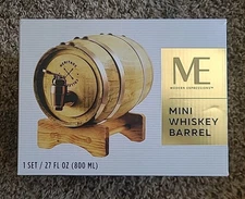ME Modern Expressions Mini Whiskey Barrel 27 Fl Oz NIB