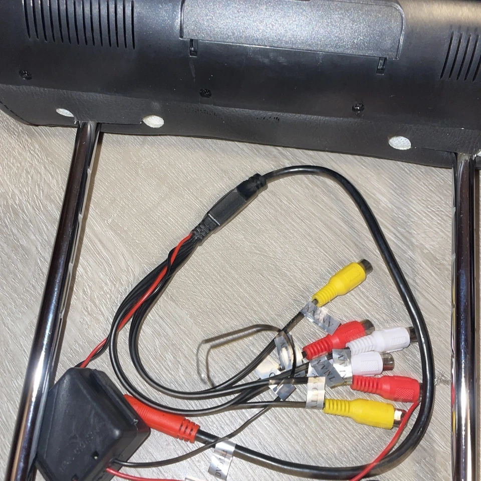 Power Acoustik 7” TV In Headrest HDVD-71CC 7" Car Player - Image 4 of 4