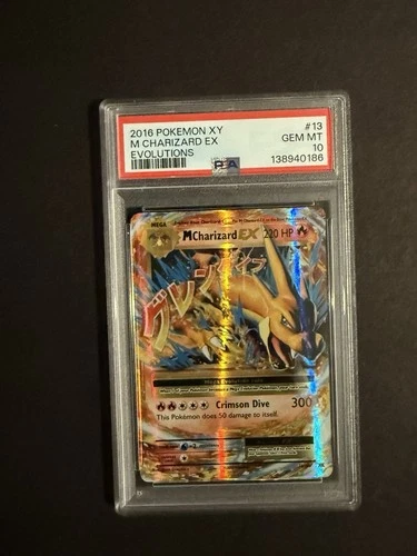 2016 Pokémon XY Evolutions M Charizard EX #13 PSA 10 Gem Mint
