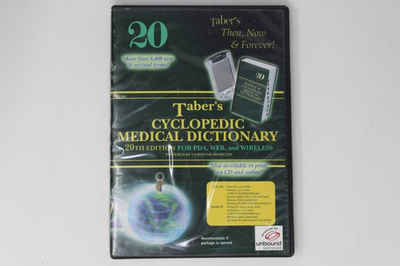 #ad Taber#x27;s Cyclopedic Medical Dictionary 20th Edition Pda CD $7.99