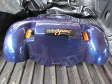 Plastic Shroud Cover Body Panel from Pride Jazzy Mini Wheelchair Blue