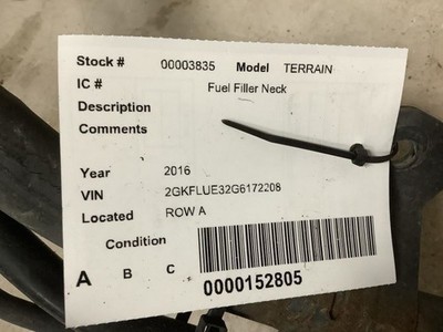 TERRAIN   2016 Fuel Filler Neck 317038