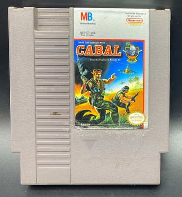 Cabal (Nintendo Entertainment System, 1990) NES Cartridge Only Good Cond