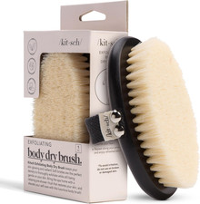 Dry Brushing Body Brush for Lymphatic Drainage- Soft Bristles - Reduces Cellulit