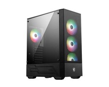 Image of MSI MAG Forge 112R Midi Tower Black, Transparent