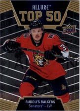 2019-20 Upper Deck Allure Top 50 #T5033 Rudolfs Balcers - HKY