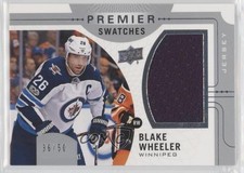 2017-18 Upper Deck Premier Premier Swatches 36/50 Blake Wheeler #PS-BW 08ku