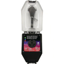 30 Amp Portable RV Smart Surge Protector with Cover
