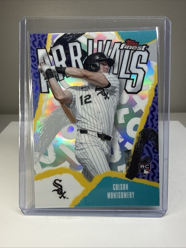 Colson Montgomery 2026 Topps Finest MLB RC Arrivals Refractor Rookie #A-10 