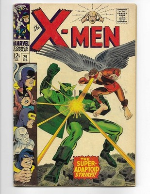 X-Men 29 1967 Marvel Comics VG+ 4.5 Super-Adaptoid Cyclops Mimic Marvel Girl