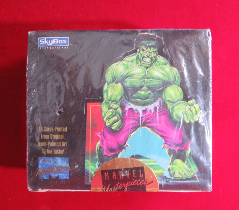 Marvel Masterpieces Unopened Box Trading Cards 1992 Skybox OriginalOwner 36 Pack