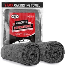 Microfiber Towels for Cars-2Pk, Large Professional Car Drying Towel, Scratch-Fre