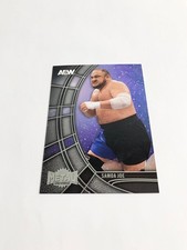 Samoa Joe 2025 Skybox Metal Universe AEW Base Card # 60