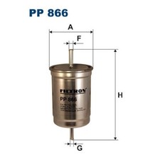 Filtron Kraftstofffilter PP866 6192187 30671182 3507416 35074160 | 22386722