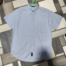 VERSACE V2 Vintage Short Sleeve Button-Up Shirt Size 42