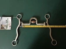 Classic Equine Rickey Green Ported Roller Curb