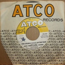 NINO TEMPO & APRIL STEVENS *These Arms Of Mine* COLDEST NIGHT Northern ATCO 6337