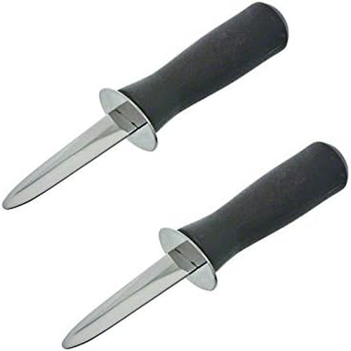 (Pack of 2) - Commercial Grade Oyster Knife, Shucker Knives, Oyster Opener, Clam - Picture 9 of 12