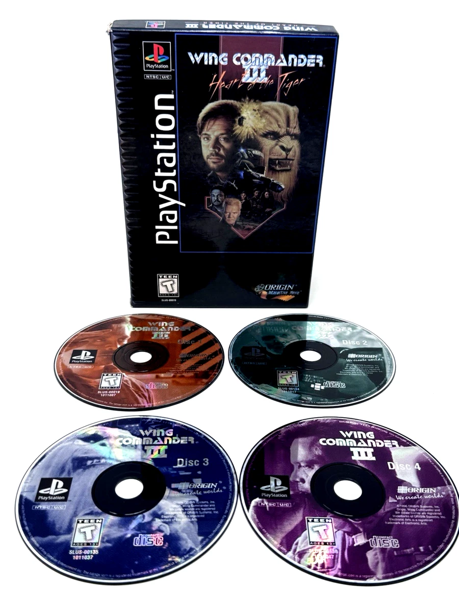 Wing Commander III 3 - PS1 ( Pal Fr) pas de livret - Jeux vidéo