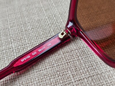 Salvatore Ferragamo Women Sunglasses Burgundy SF815S 56[]17  display picture 3