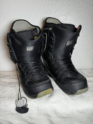 Burton Hail Imprint 3 Snowboard Boots Men’s US Size 13 Black Lace Up - Picture 1 of 10
