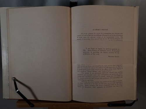 GEOFFREY HODSON Music Forms Effects Clairvoyantly Observed 1976 1st Edition - Imagen 8 de 10