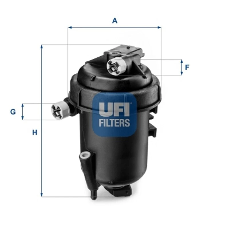 UFI Kraftstofffilter passend für Fiat Sedici - Bild 1 von 1