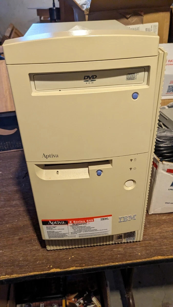 IBM Aptiva 2171 Series E 545 Desktop Computer Windows 98 Tested