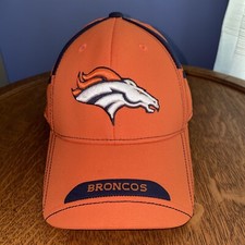 Denver Broncos NFL Team Apparel Youth Orange Hat Cap On-Field Adjustable OSFM
