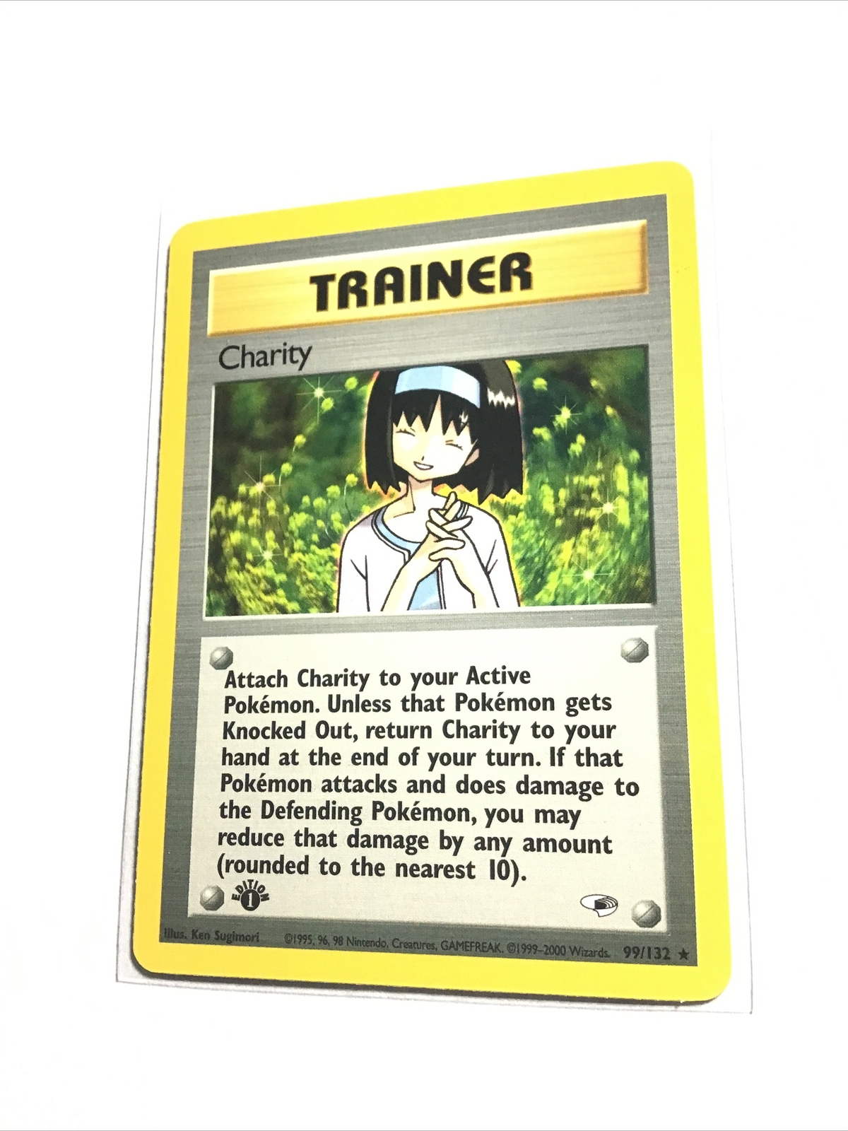 CHARITY - 99/132 - 1st Edition Gym Heroes - Pokemon Card - LP