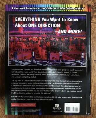 The Big Book Of One Direction Hardback UNOFFICIAL Photo Book