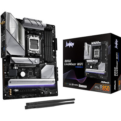 ASRock B850 LiveMixer WiFi, Mainboard, Sockel AM5
