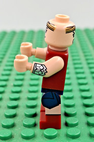 LEGO DC Super Heroes Wonder Woman Minifigure sh0221 Dark Red Torso 76087 76046