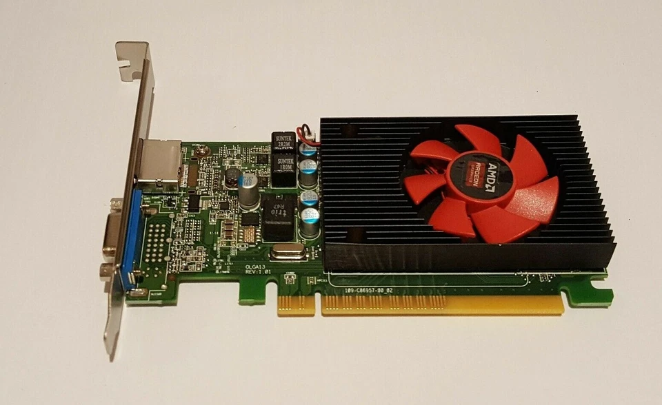 GENUINE DELL 1GB AMD RADEON R5 430 VGA DISPLAYPORT VIDEO CARD FULL HEIGHT GN6HV - Image 3 of 4