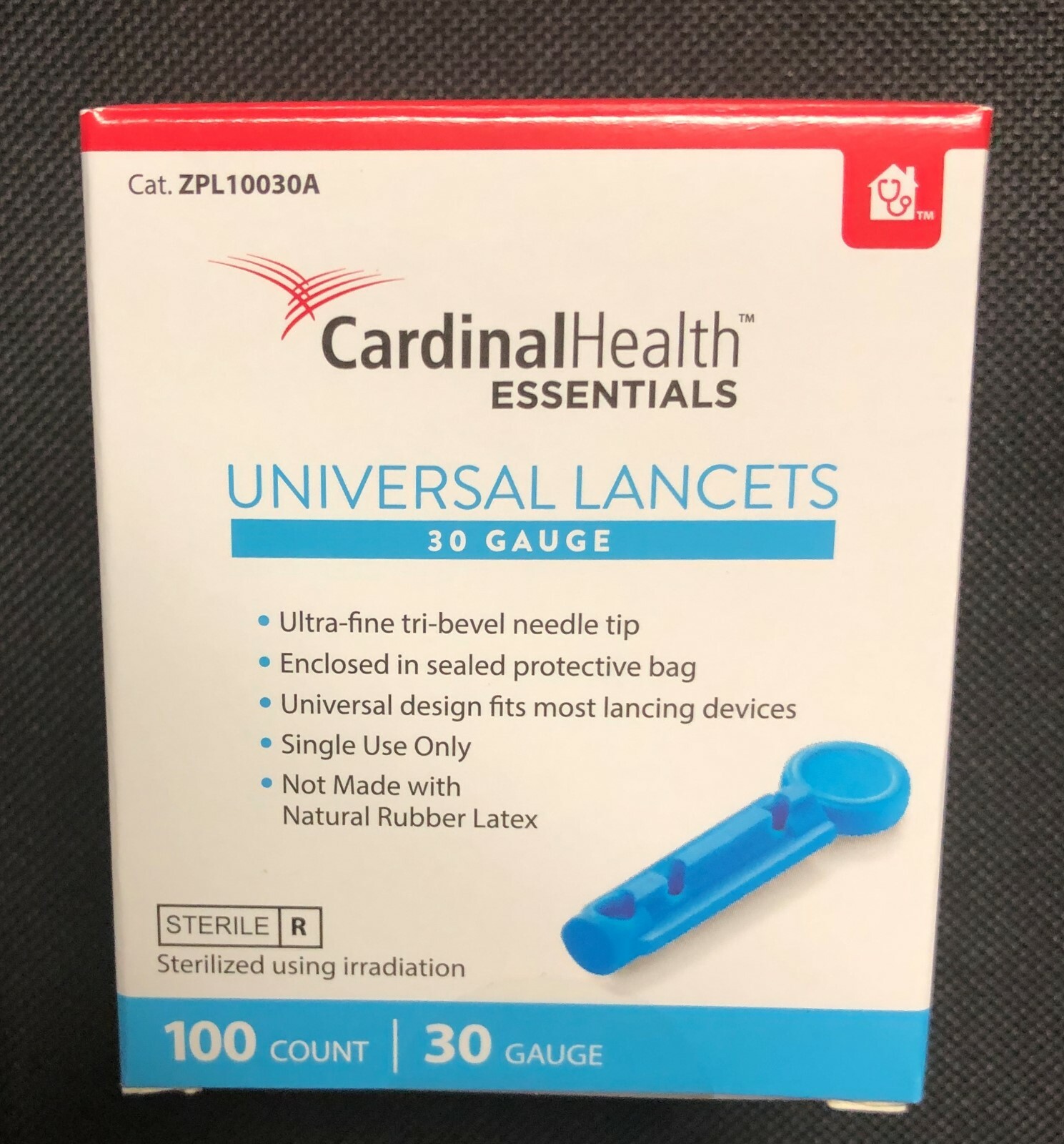 100 Universal Lancets 30 gauge CardinalHealth Essentials eBay