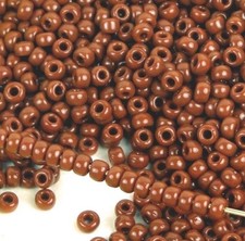 8/0 Fine Japanese TOHO Round Seed Beads Opaque Terra Cotta 10-Grams