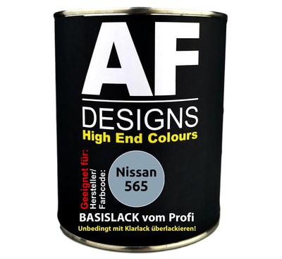 1L Autolack für Nissan 565 Blue Glow Metallic  Autolack Spritzfertig