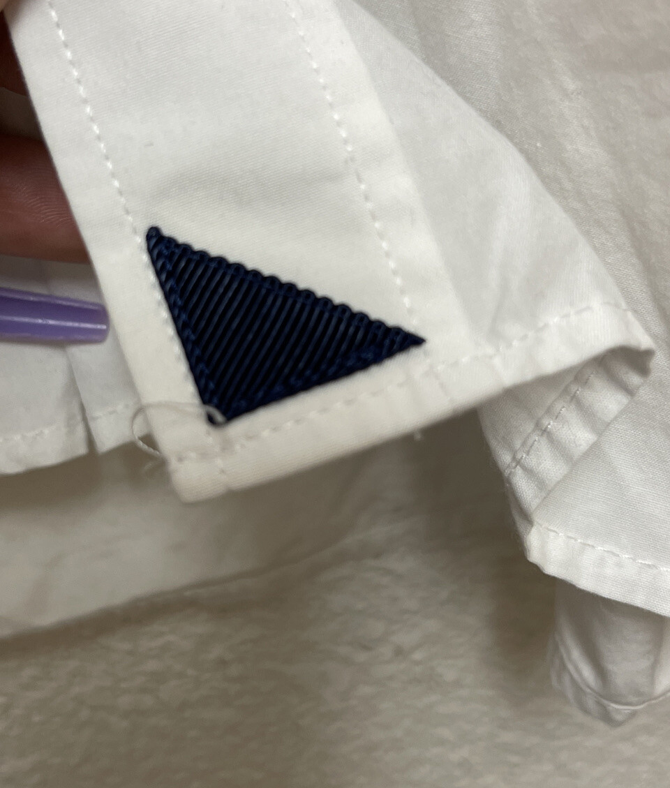 UNTUCKit Solid White Button Front Long Sleeve Shi… - image 3