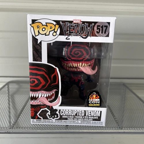 Funko Pop Corrupted Venom #517 Marvel Spider-Man Movie Vinyl Figure LA Comic Con