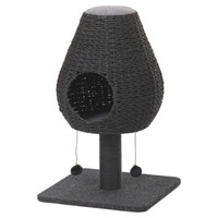 Kratzbaum Europet Bernina Trend Elegance Lissom Schwarz 45X45X73 Cm KatzenmöBel