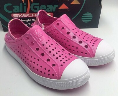 Skechers Girls L/Hot Pink Cali Gear Sandcastle Dream Girl's Water Shoes 