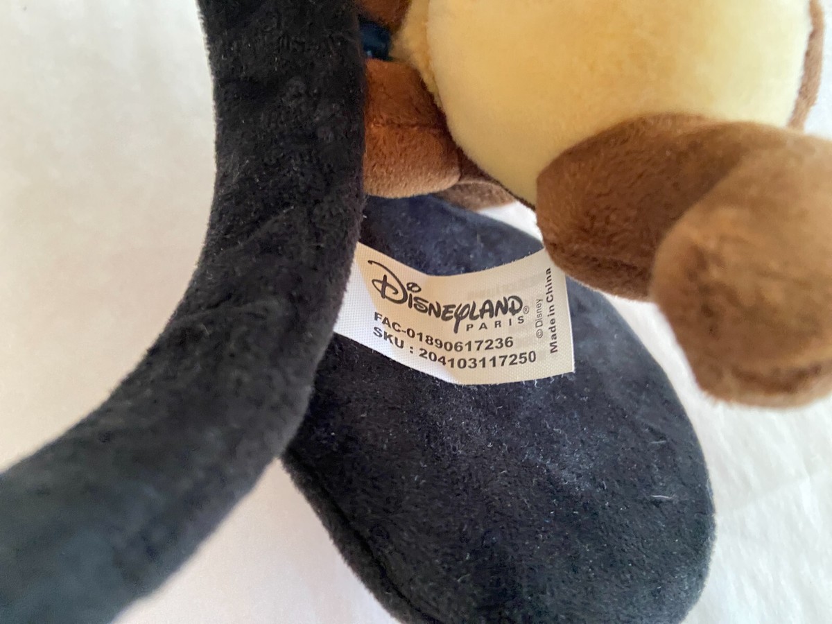 Disneyland Paris 25th Anniversary Chip N Dale Chipmunk Black