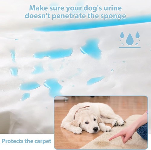 Large Waterproof Couch Dog Bed for Medium Dogs - Soft Rose Pattern Design - Picture 9 of 9