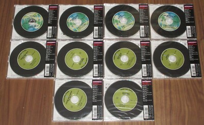 With PROMO BOX! All CDs SEALED! Deep Purple JAPAN 10 x CD single