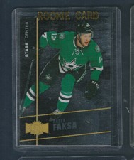 2015-16 Fleer Showcase Metal Universe MU-19 Radek Faksa Rookie