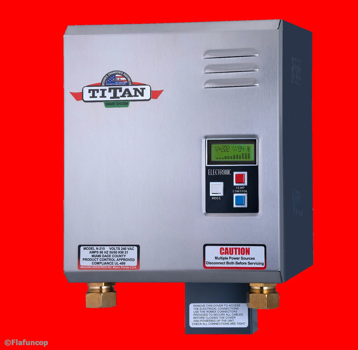 Titan N-210 Tankless Hot Water Heater - NEW - Ships FREE same day - Whole  House | eBay