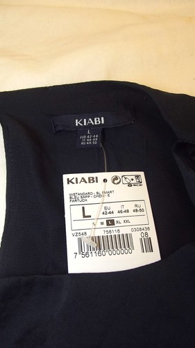 Kiabi Blusa Donna Effetto Raso Scollatura Rotonda Stmapa All Over Senza Maniche - Imagen 26 de 58