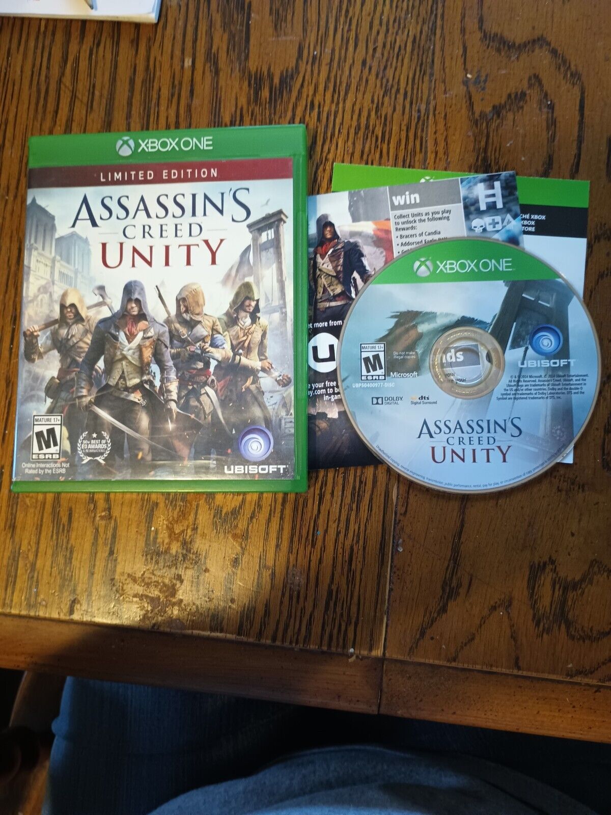 Assassin's Creed Unity Xbox One