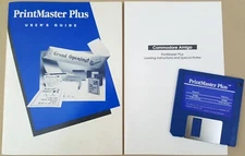 PrintMaster Plus ©1986 Kyocera Unison World  for Commodore Amiga 500 1000 2000